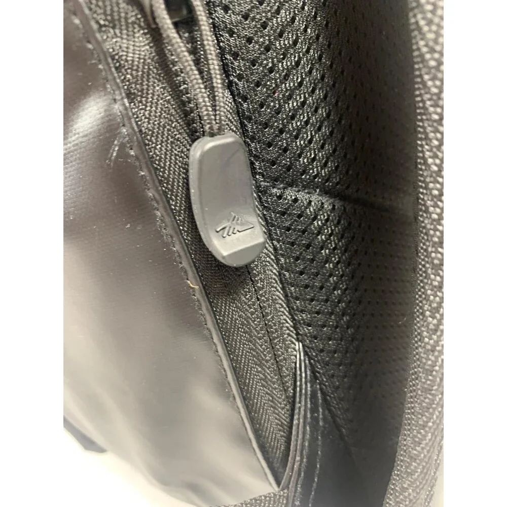 High Sierra Laptop Backpack Black Water Resistant Tech Commuter School Bag